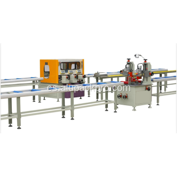 Sistema de máquina de ensamblaje de aluminio con rotura de puente térmico